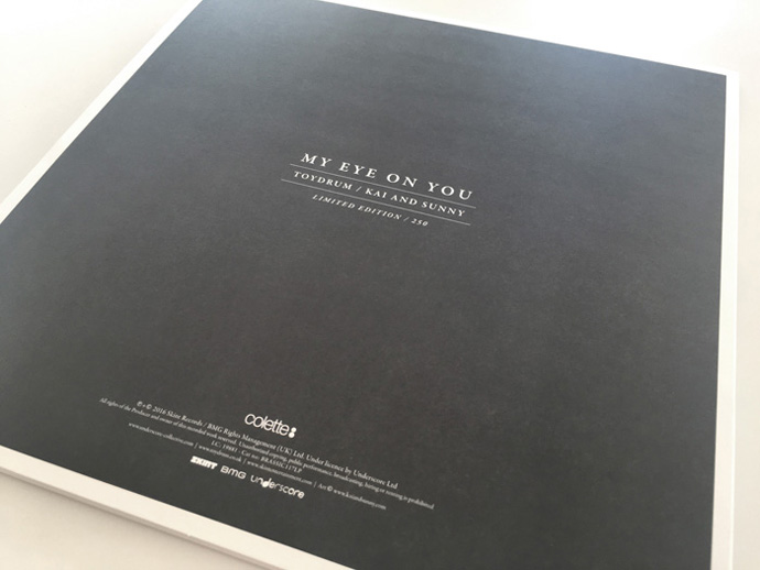 KAI AND SUNNY - MY EYE ON YOU - LIMITED EDITION VINYL RECORD